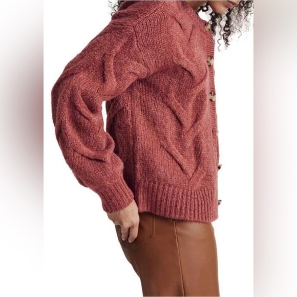 Madewell Cable ashmont cardigan sweater , sz small - Picture 2 of 9